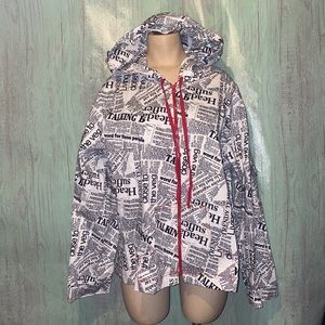 Elliott Lauren spread the news light jacket size 12